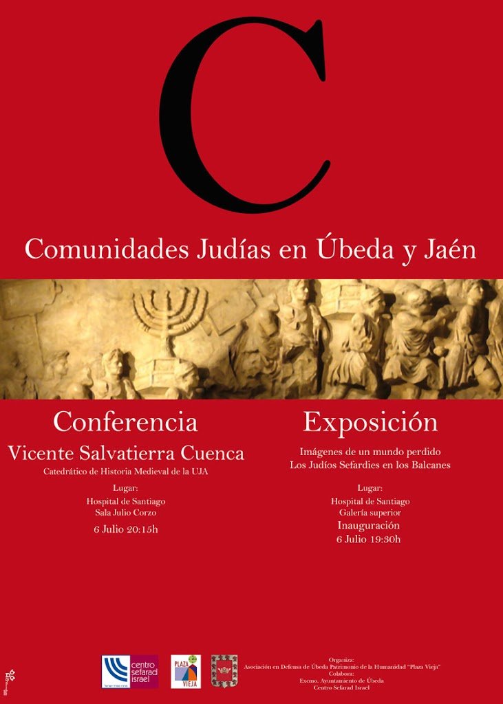 Conferencia Plaza Vieja:Las Comunidades Judías en Úbeda y Jaén