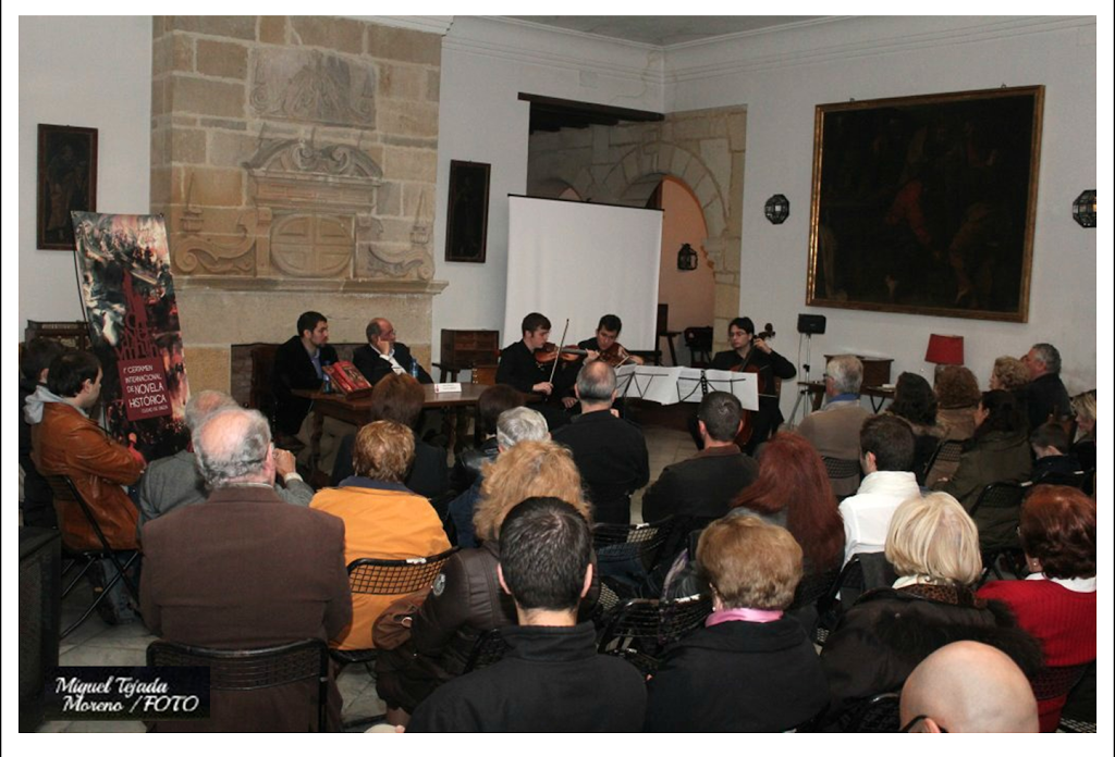 Presentación de José Luis García Marín en el Certamen Internacional de Novela Histórica 
