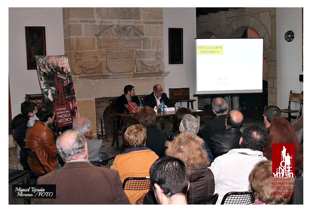 El Certamen de Novela Histórica arranca cargado de presentaciones de libros