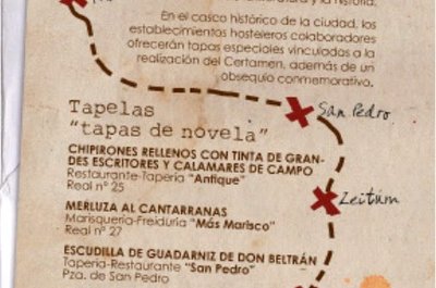 El Certamen Internacional de Novela Histórica  y su gastronomía.