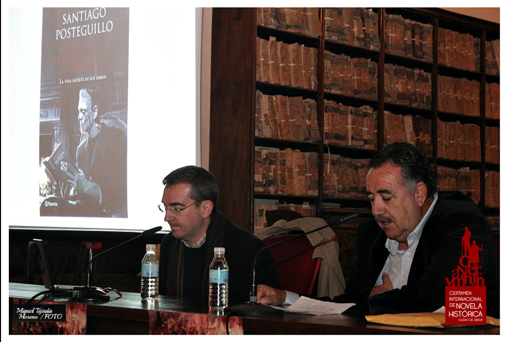 Dos grandes escritores de novela histórica ponen el broche final al programa de animación del Certamen Internacional de Novela Histórica