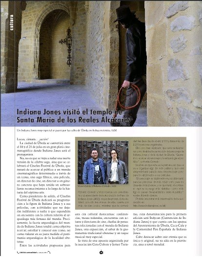 Noticia Úbeda/Baeza Actualidad sobre el Cinefan Festival