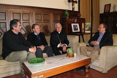 Noticia IDEAL:Acuerdo entre el Obispado y una fundación privada para garantizar el futuro de San Lorenzo