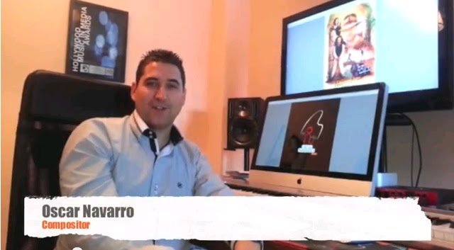 Saludo del compositor Oscar Navarro al Cinefan Festival de Úbeda