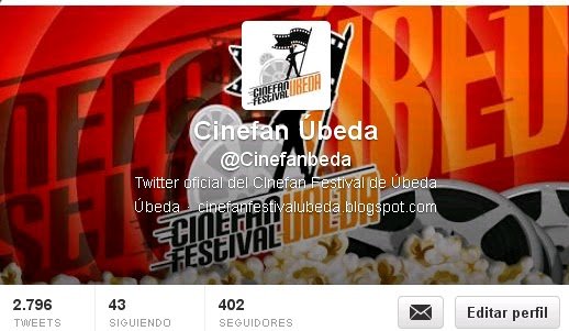 400 seguidores en el twitter del Cinefan Festival