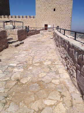 Diario Jaén:Terminan las tareas de limpieza del Castillo de Santa Catalina