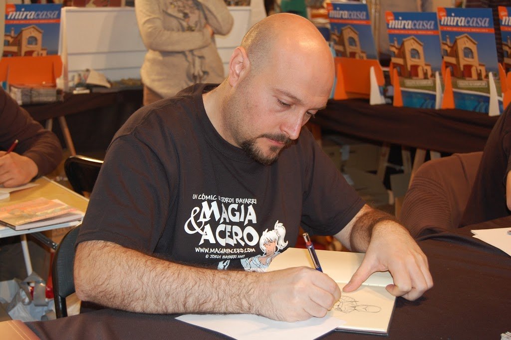 Jordi Bayarri  y “Magia y Acero” en el Festival de Cómic Europeo de Úbeda y Baeza
