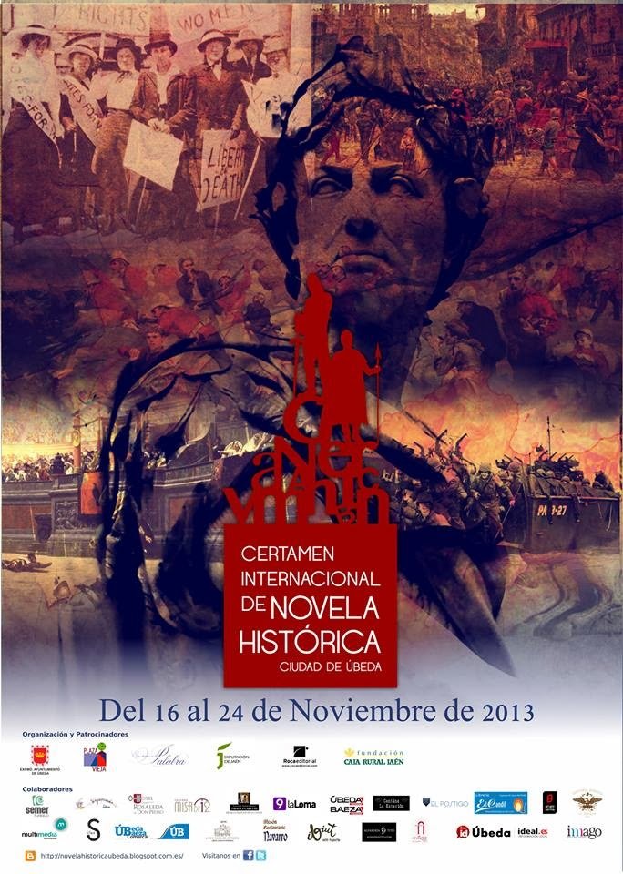 Cartel Certamen Internacional de Novela Histórica 