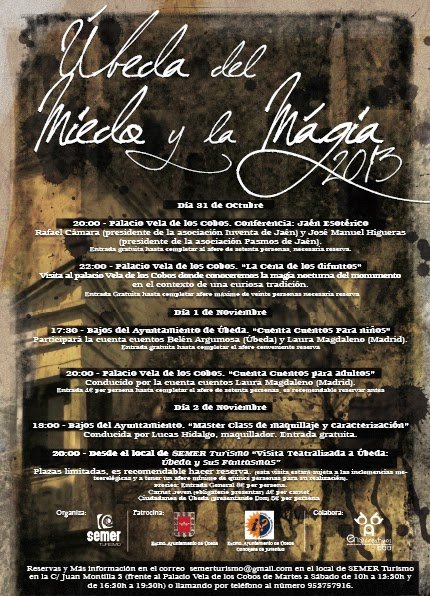 Gran afluencia para las actividades del “Úbeda del Miedo y la Magia”