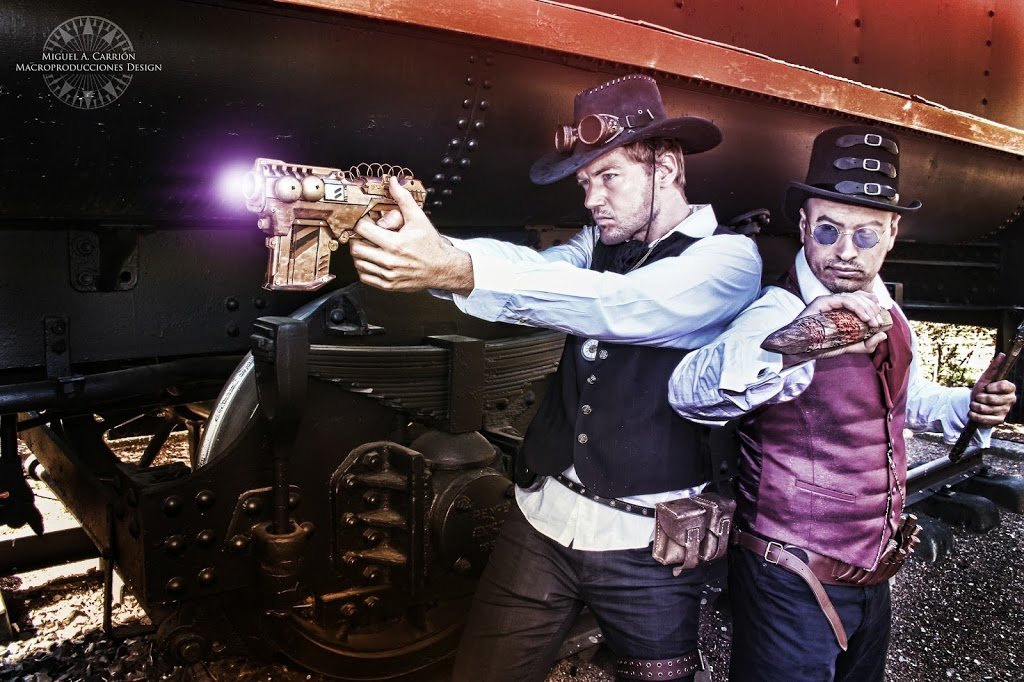 Un casting para un serie Steampunk  durante el Festival de Cómic Europeo