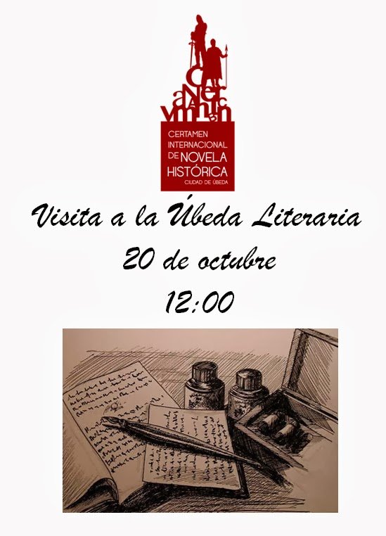 Visita a la Úbeda literaria con el Certamen Internacional de Novela Histórica 