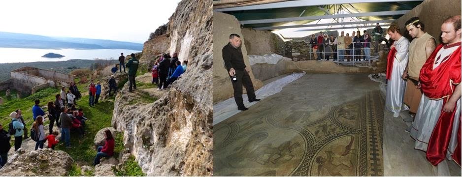Visita teatralizada a Cástulo y ruta de senderismo por el Giribaile.