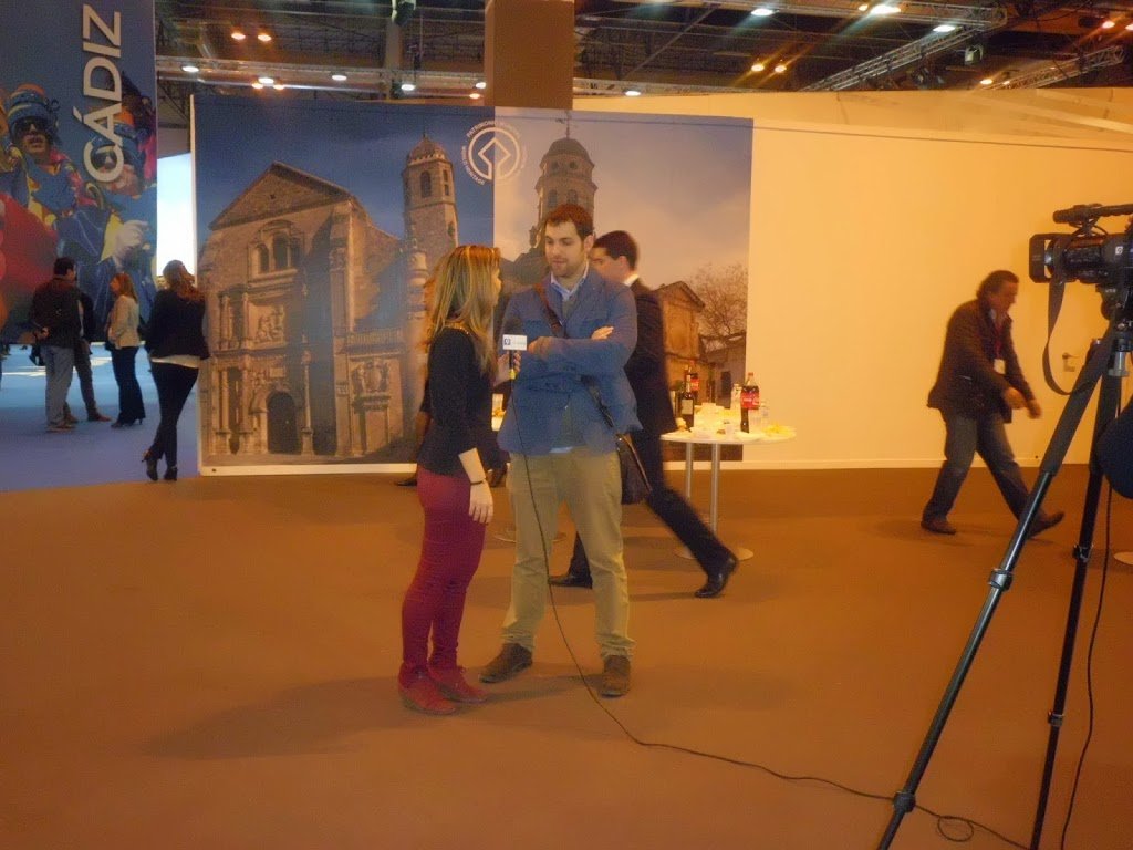 Entrevistas a los medios en FITUR