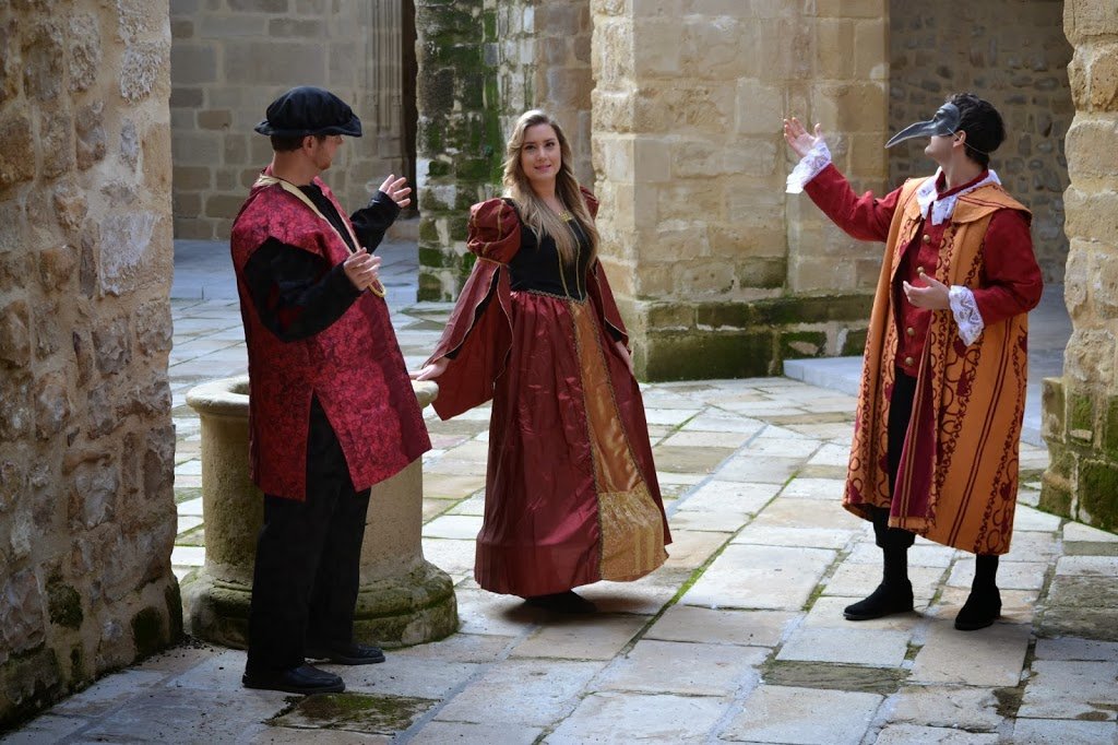 Calendario de visitas teatralizadas a Úbeda y Baeza y Cástulo de Febrero a Mayo