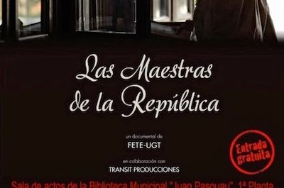 Noticia IDEAL:Proyección del documental 'Las Maestras de la República' y posterior coloquio