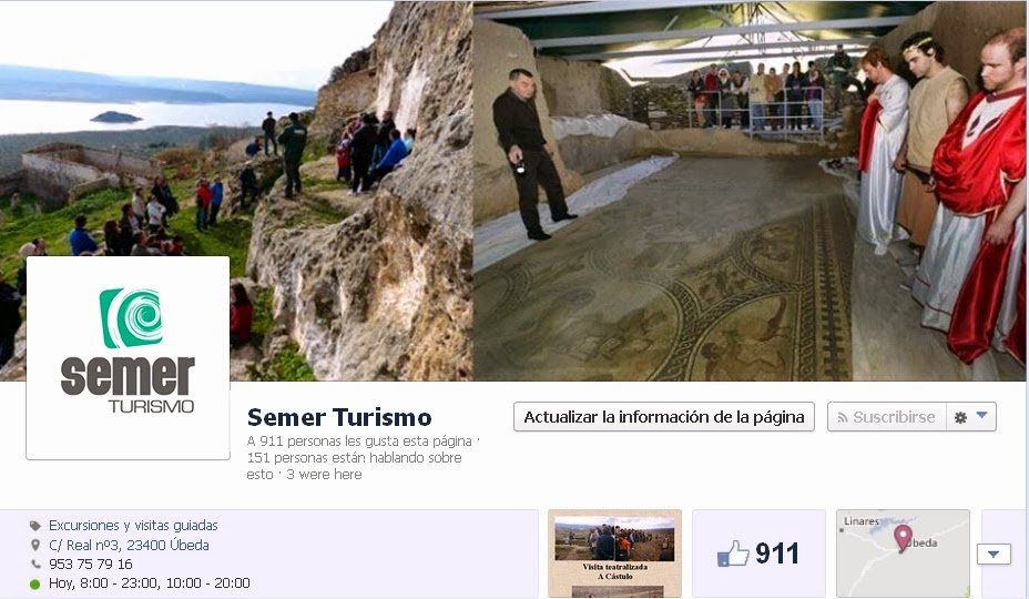 900 seguidores en la Fanpage de SEMER Turismo y Cultura