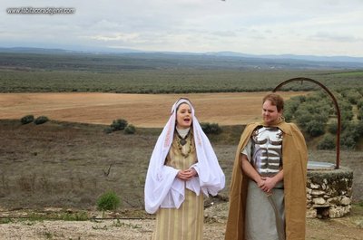 Fotos de la Bitacora de Jenri de la visita teatralizada en Cástulo