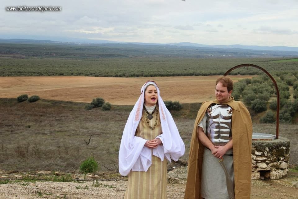 Fotos de la Bitacora de Jenri de la visita teatralizada en Cástulo