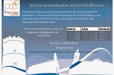 Visitas teatralizadas al Cerrillo Blanco