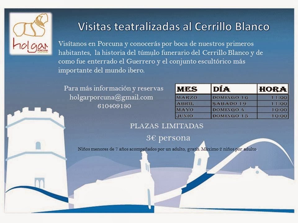 Visitas teatralizadas al Cerrillo Blanco