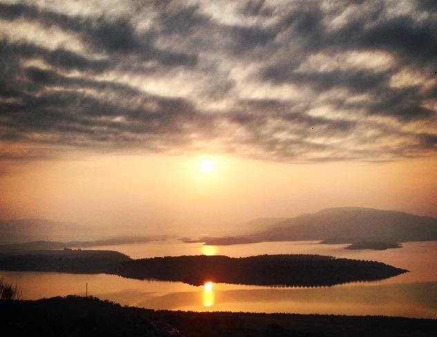 Amanecer en el Oppidum de Giribaile
