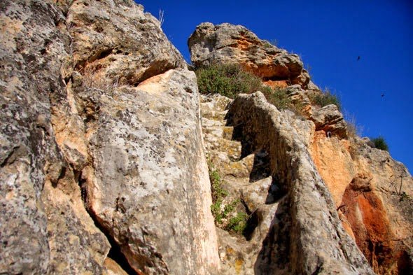 Visita a las excavaciones de Giribaile
