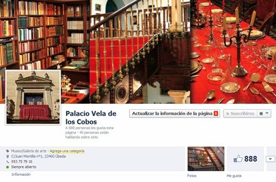 888 seguidores para el Palacio Vela de los Cobos