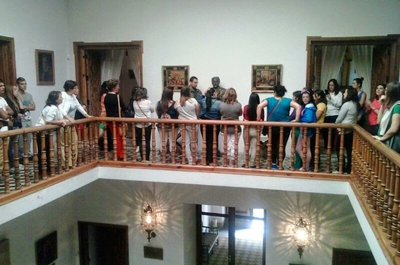 Foto visita Palacio Vela de los Cobos