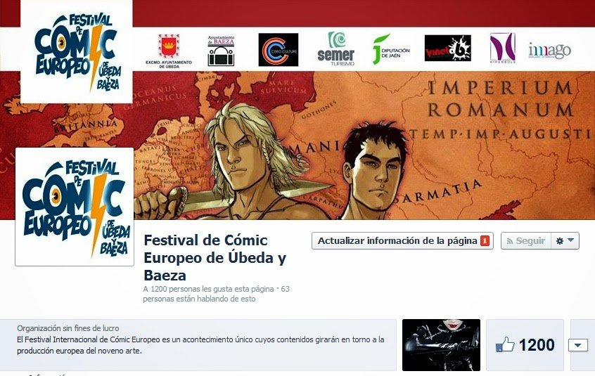 1200 seguidores en el Festival de Cómic Europeo de Úbeda y Baeza