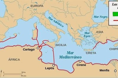 Se crea la Ruta de los Fenicios en en España