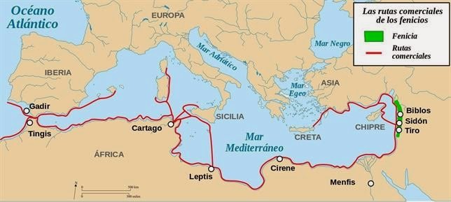 Se crea la Ruta de los Fenicios en en España