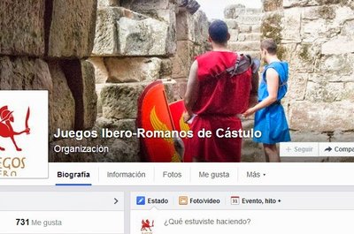 Superamos los 700 seguidores en los Juegos Ibero-Romanos de Cástulo