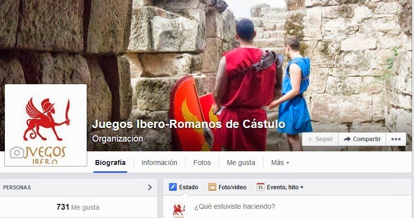 Superamos los 700 seguidores en los Juegos Ibero-Romanos de Cástulo