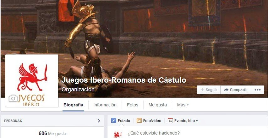 Superamos los 600 seguidores en los Juegos Ibero-Romanos de Cástulo