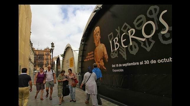 Noticia ABC:Los Príncipes Íberos se instalarán en el Banco de España de Jaén
