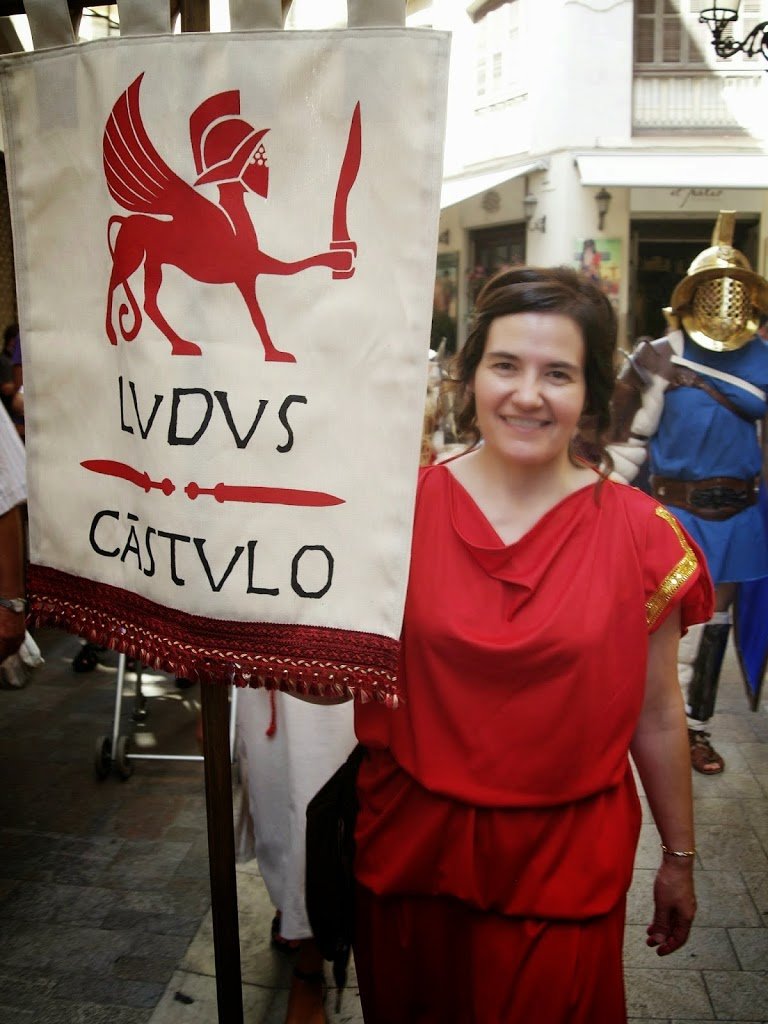 Promoción de los Juegos de Íbero-Romanos de Cástulo en la ciudad de Linares