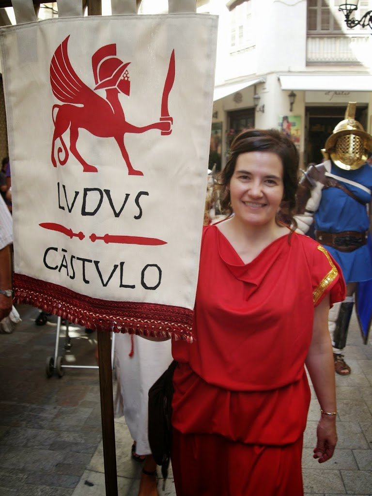 Promoción de los Juegos de Íbero-Romanos de Cástulo en la ciudad de Linares