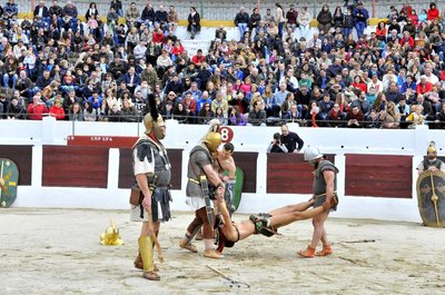 Los gladiadores y legionarios de Cástulo toman la ciudad de Linares
