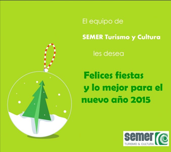 Feliz Navidad desde SEMER Turismo y Cultura