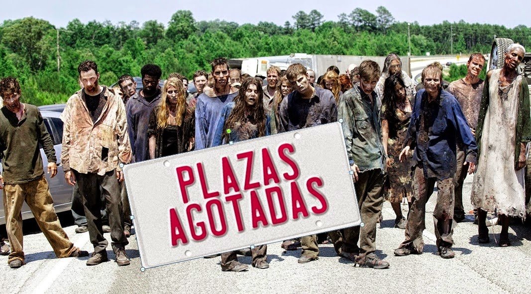 Las plazas de Zombis están agotadas