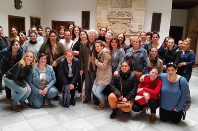 La Fundación Don Bosco visita el Palacio Vela de los Cobos