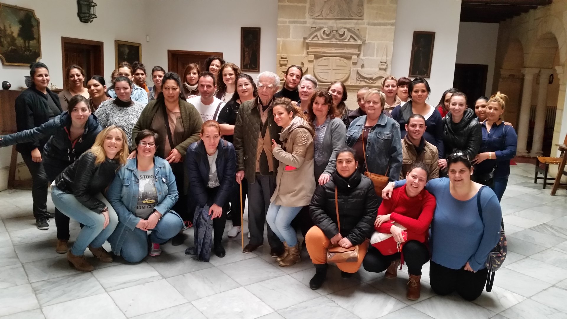 La Fundación Don Bosco visita el Palacio Vela de los Cobos