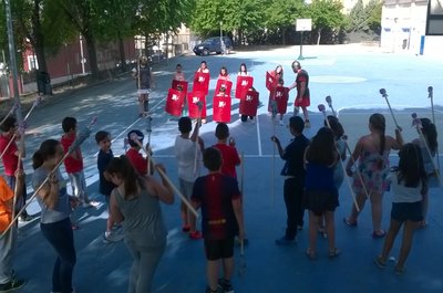 Seguimos dando guerra en los talleres escolares