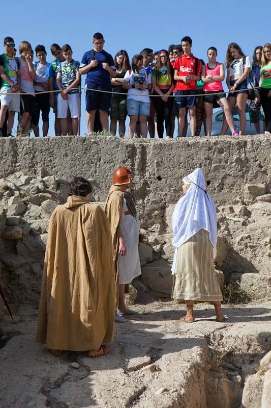 Finalizan las visitas teatralizadas a Cástulo para escolares