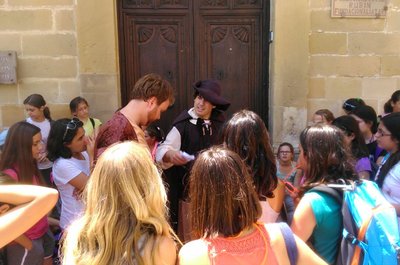Fotos de la visita teatralizada a Baeza