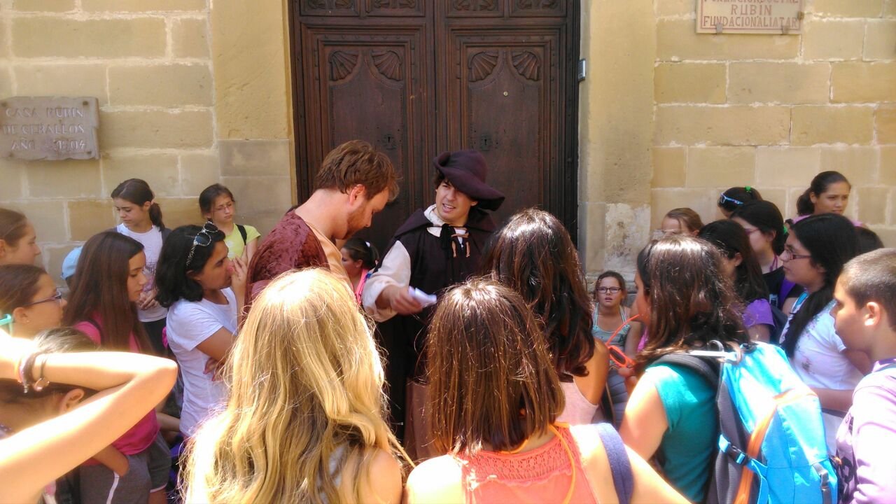 Fotos de la visita teatralizada a Baeza