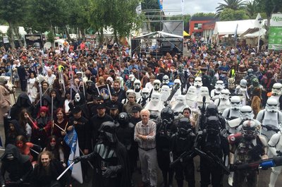 El Pelotón Biker Scout en Gijón