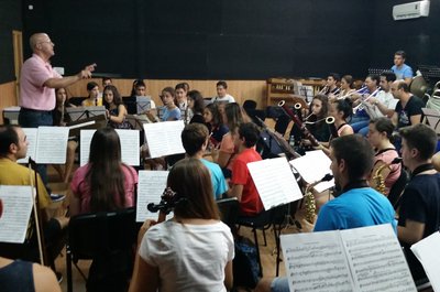Tardes de ensayo para Cinefan Concert