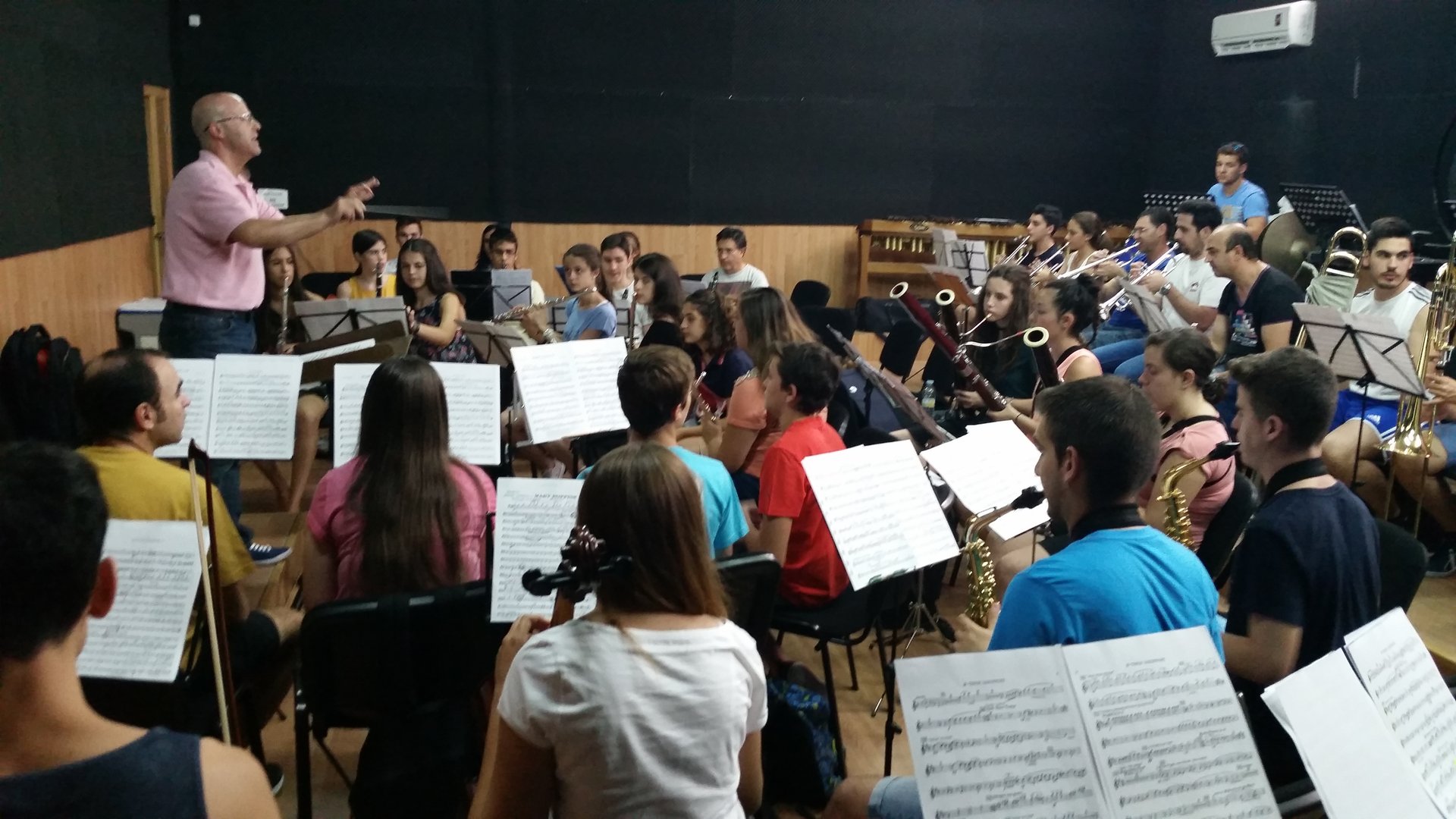 Tardes de ensayo para Cinefan Concert