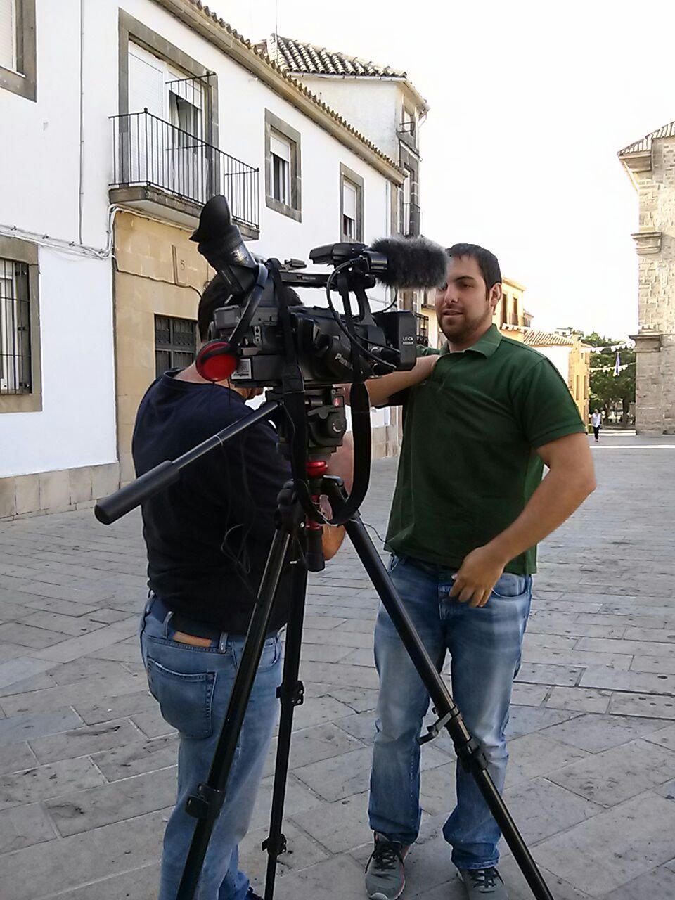 Grabación para un programa especial de Turismo con Canal Sur TV
